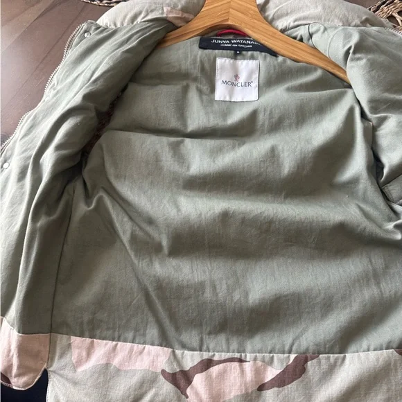 Moncler Camouflage Puffer Vest collab COMMES DE GARÇONS - Picture 3 of 9
